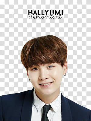MINI SUGA, man posing for with text overlay transparent background PNG clipart