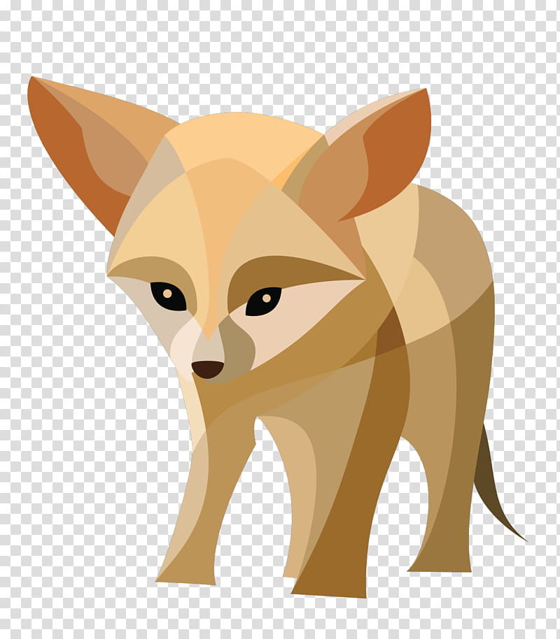 Fox, RED Fox, Threadless, Whiskers, Snout, Geometry, Animal, Fennec Fox transparent background PNG clipart