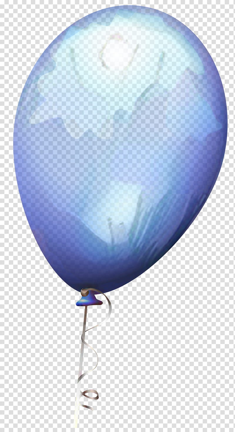 Blue Balloon, Sphere, Microsoft Azure, Sky, Party Supply, Electric Blue, Cloud transparent background PNG clipart