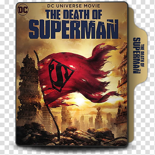 The Death of Superman  Folder Icon, The Death of Superman V transparent background PNG clipart