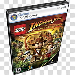 PC Games Dock Icons v , Lego Indiana Jones, The Original Adventures transparent background PNG clipart