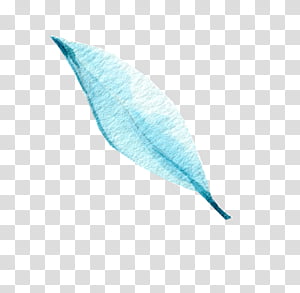 Leaf, Turquoise transparent background PNG clipart thumbnail