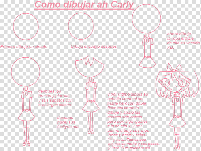 Como dibujar ah carly transparent background PNG clipart