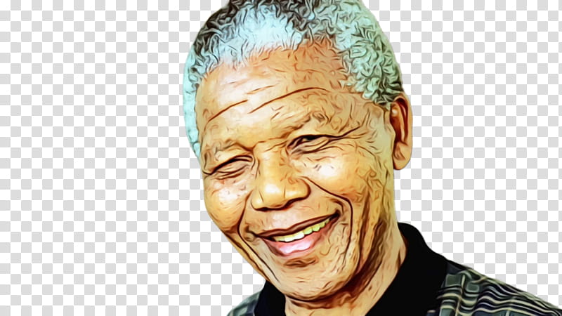 Cartoon People, Mandela, Nelson Mandela, South Africa, Freedom, Human, Forehead, Face transparent background PNG clipart