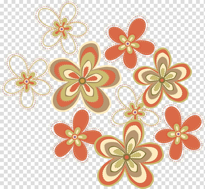 Floral Flower, Drawing, Raster Graphics, Floral Design, Circle, Plant, Petal, Pedicel transparent background PNG clipart