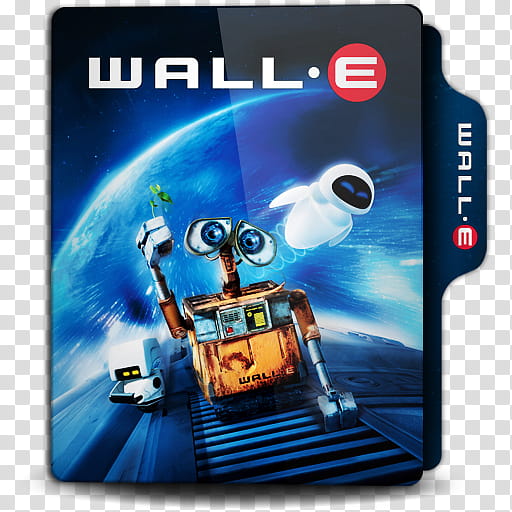 WALL E  Folder Icon, Walle. E (e) transparent background PNG clipart