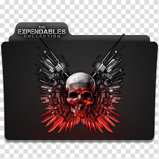 The Expendables Collection   Folder Icon, The Expendables Collection transparent background PNG clipart