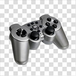 Gamepads Icons, GamePad  , gray cordless game pad transparent background PNG clipart