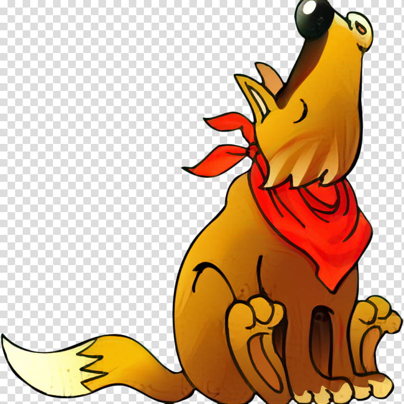 Dog, Rooster, Cartoon, Beak, Chicken, Yellow, Bird, Tail transparent background PNG clipart