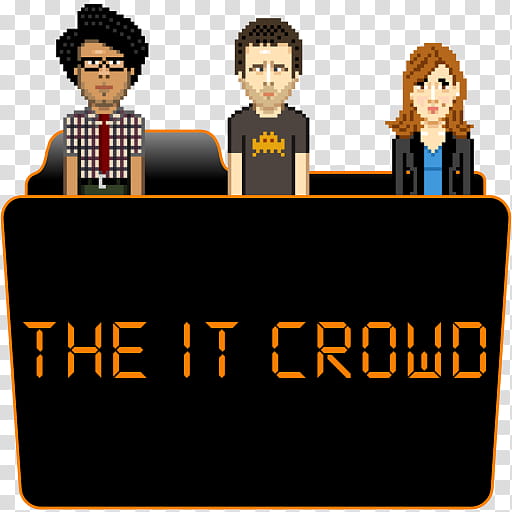 The Big TV series icon collection, The IT Crowd transparent background PNG clipart