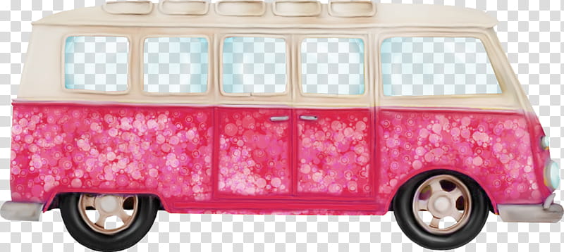 School Bus Drawing, Van, Model Car, Transport, Vehicle, Raster Graphics, Frames, Pink transparent background PNG clipart