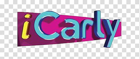 iCarly Logo, iCarly text transparent background PNG clipart