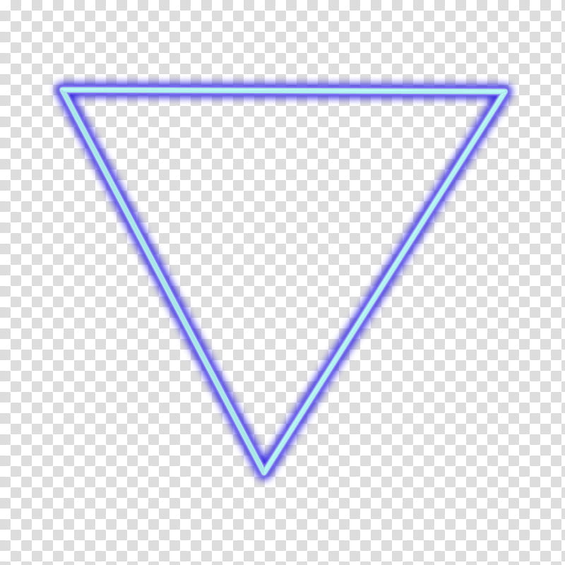 blue triangle art transparent background PNG clipart
