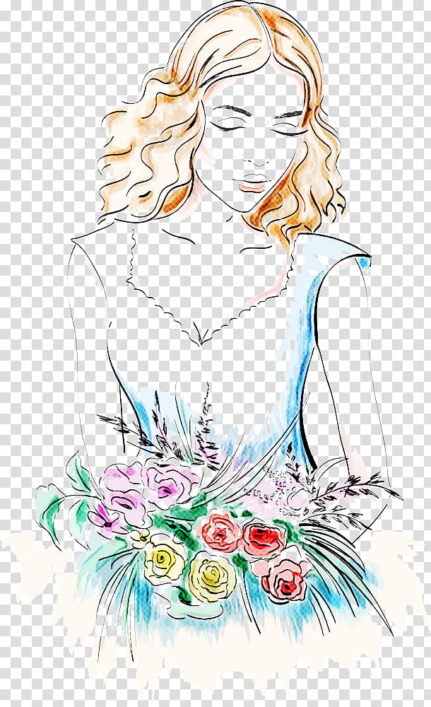 white beauty arm drawing sketch, Watercolor Girl, Fashion Girl, Abstract Girl, Plant, Fashion Design, Line Art transparent background PNG clipart