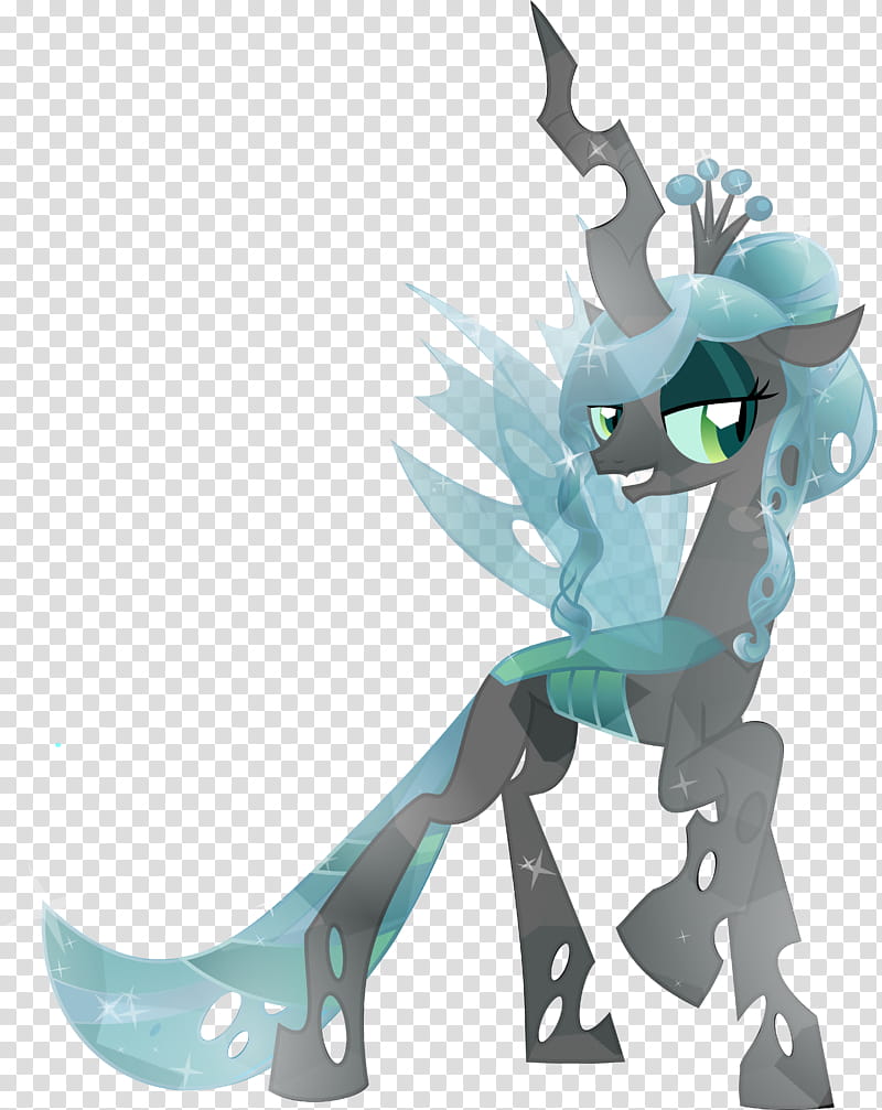 Crystal Queen Chrysalis update   transparent background PNG clipart