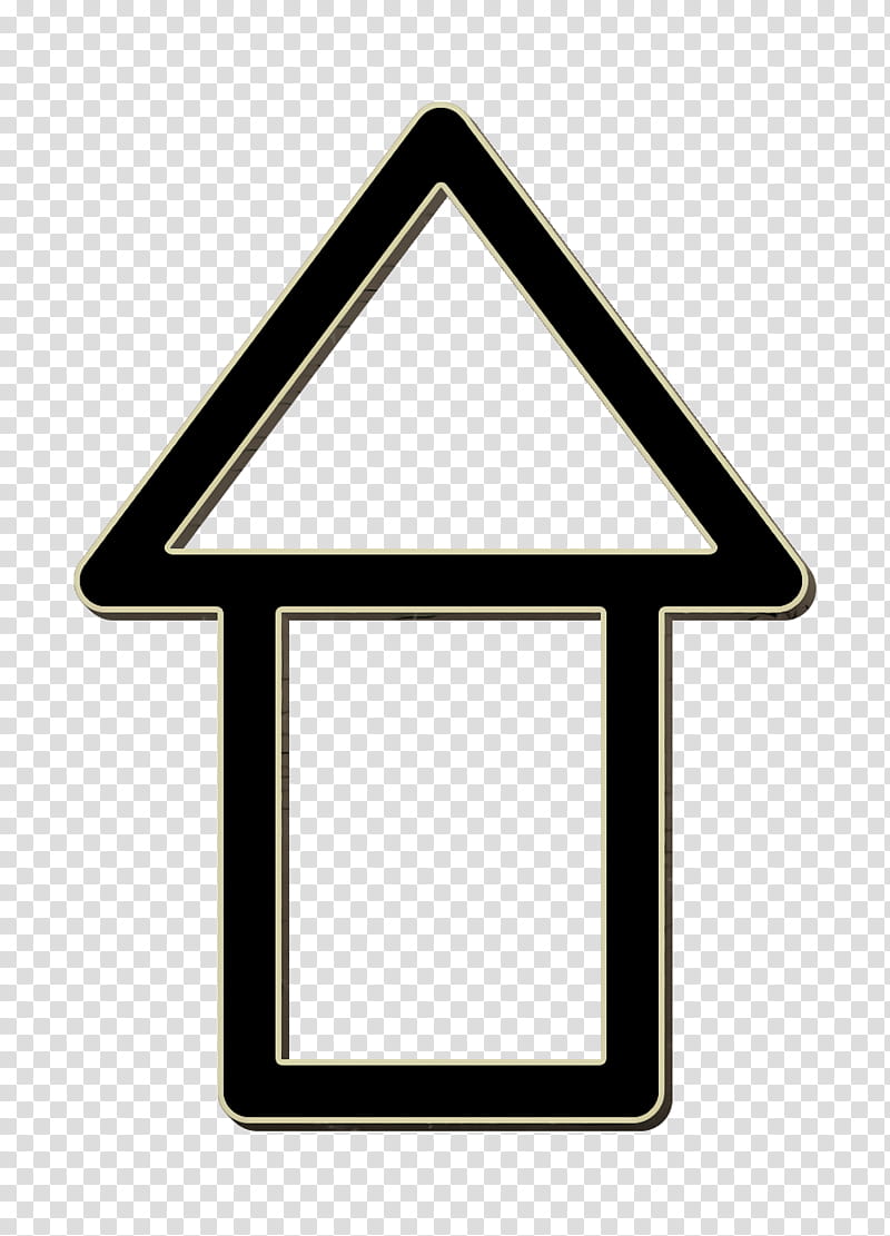 arrow icon direction icon pointer icon, Up Icon, Sign, Triangle, Symbol, Signage transparent background PNG clipart