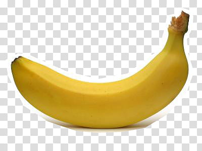 Frutas, ripe banana transparent background PNG clipart