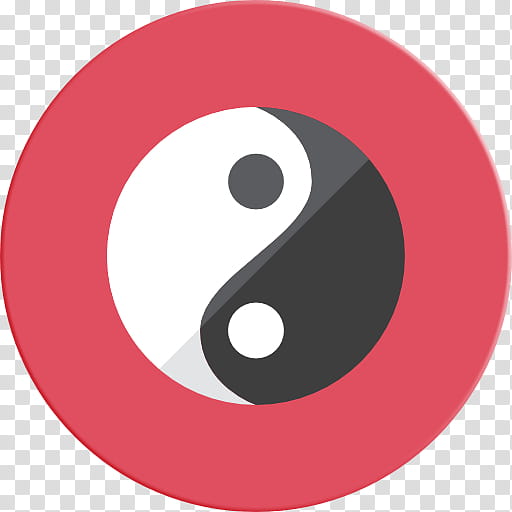Yin Yang, Yin And Yang, Feng Shui, Bagua, Android, Red, Text, Circle transparent background PNG clipart