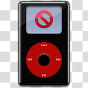 Leopard for Windows XP, black iPod nano transparent background PNG clipart