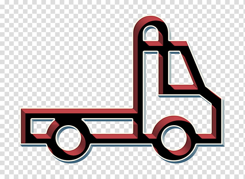 Vehicles and Transports icon Tow truck icon Truck icon, Line, Logo transparent background PNG clipart