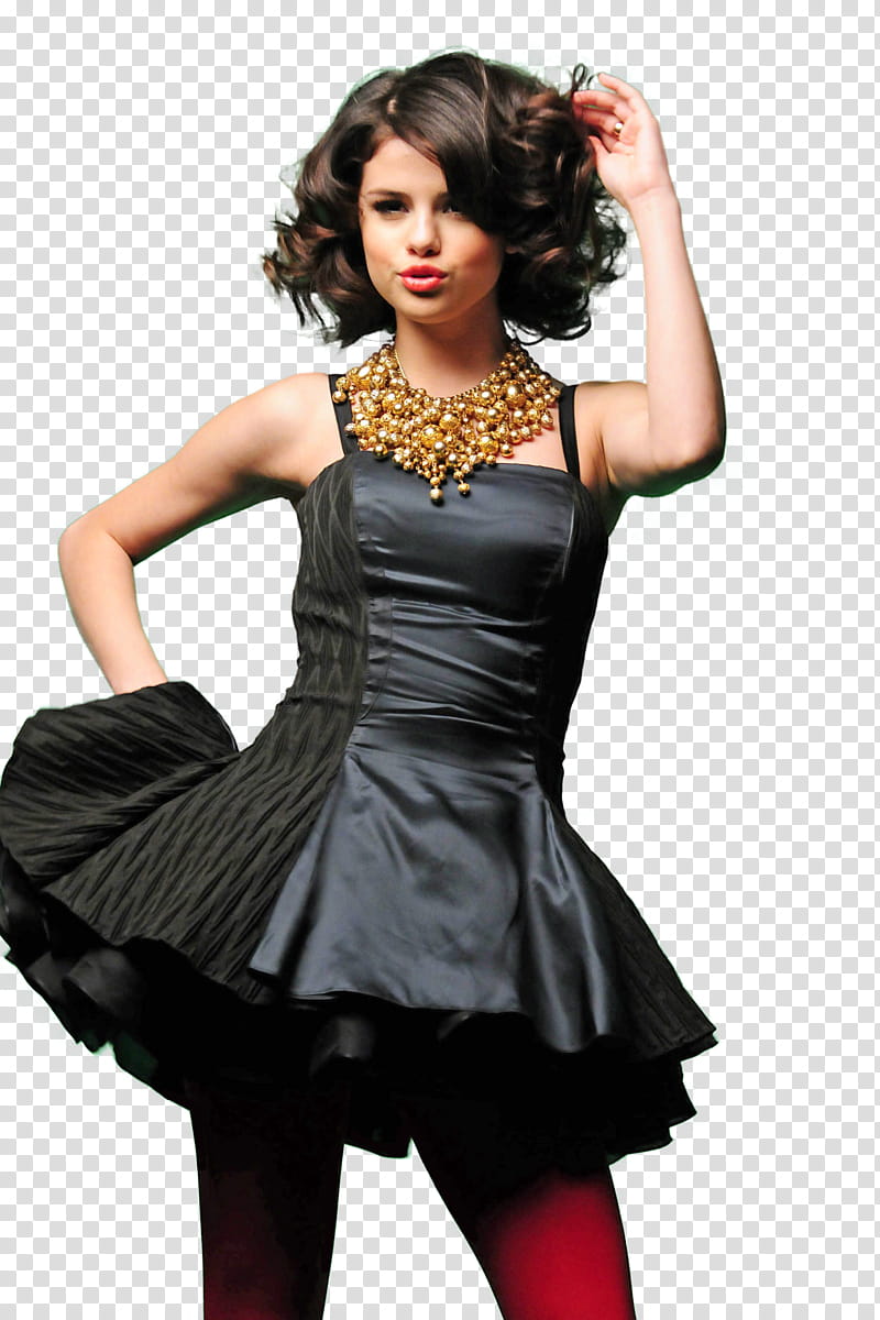 Selena Gomez, Selena Gomez dancing and pouting transparent background PNG clipart