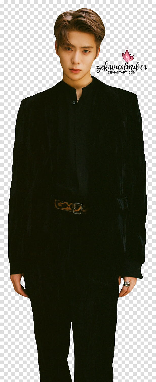 NCT  Regular Irregular, woman in black jacket transparent background PNG clipart