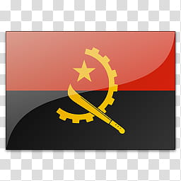 countries icons s., flag angola transparent background PNG clipart