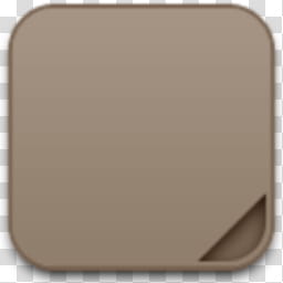 Albook extended sepia , square brown icon transparent background PNG clipart