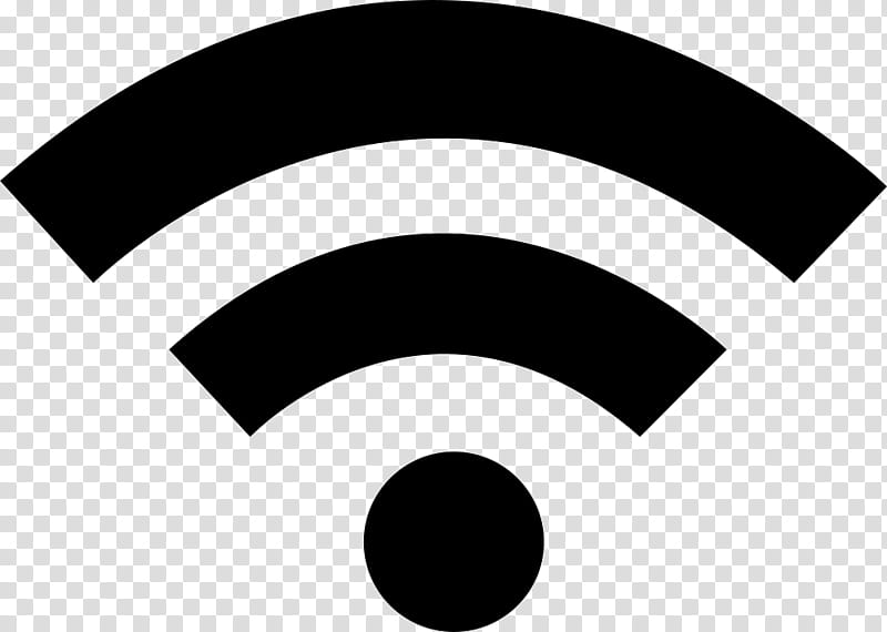 Black Circle, Wifi, Hotspot, Signal, Wireless, Radio Frequency, Antenna, Black And White transparent background PNG clipart