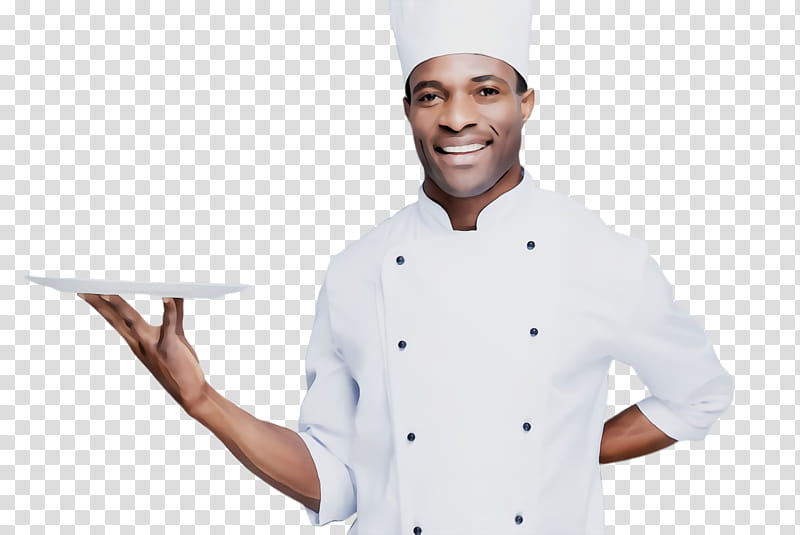 cook chef's uniform chef chief cook uniform, Watercolor, Paint, Wet Ink, Chefs Uniform, Sleeve, Baker transparent background PNG clipart