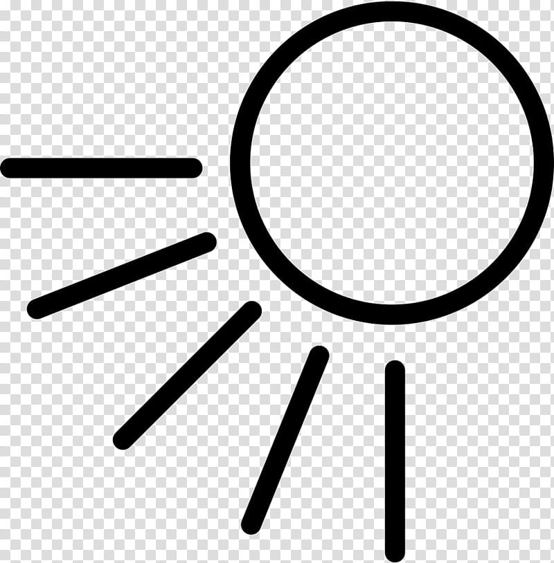 Black Cloud, Symbol, Sunlight, Logo, Sunrise, Solar Symbol, Sunset, Black And White transparent background PNG clipart