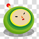 Katamari Damacy Dock Icons, cousin johnson transparent background PNG clipart