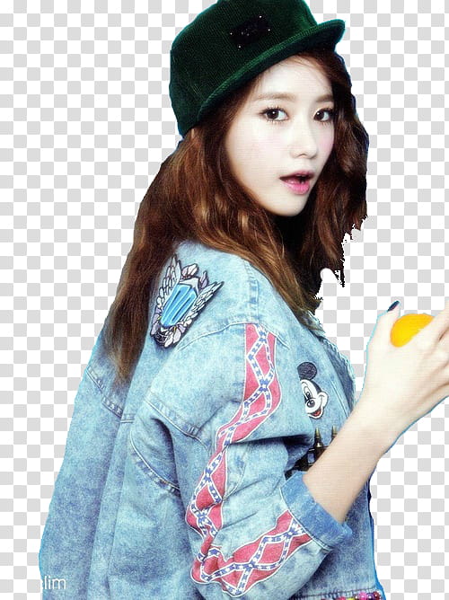 SNSD Yoona I Got A Boy, woman holding orange fruit transparent background PNG clipart