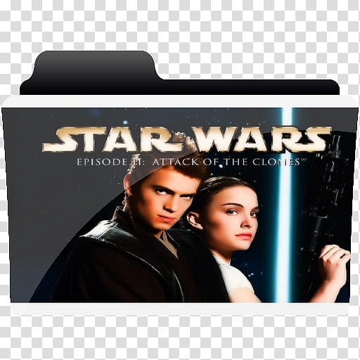Folders  Star Wars Episode  Attack Of The, Star Wars II Attack Of The Clones  icon transparent background PNG clipart