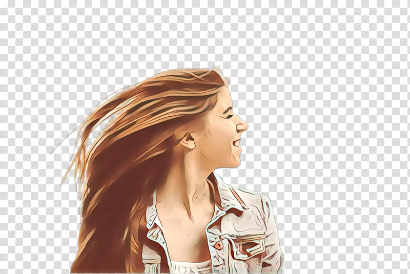 hair hairstyle blond beauty long hair, Cartoon, Chin, Brown Hair, Hair Coloring, Layered Hair, Surfer Hair transparent background PNG clipart