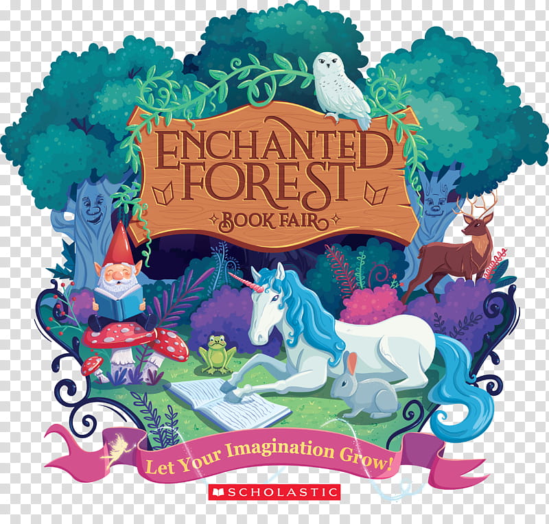 School Background Design, Enchanted Forest Book Fair, Scholastic Book Fairs, Enchanted A Novel, 2018, Library, Scholastic Corporation, School transparent background PNG clipart