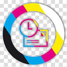 CMYK icons, Outlook transparent background PNG clipart