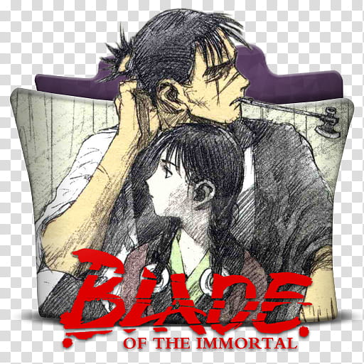 Blade of the Immortal folder icon, Blade of the Immortal folder icon transparent background PNG clipart