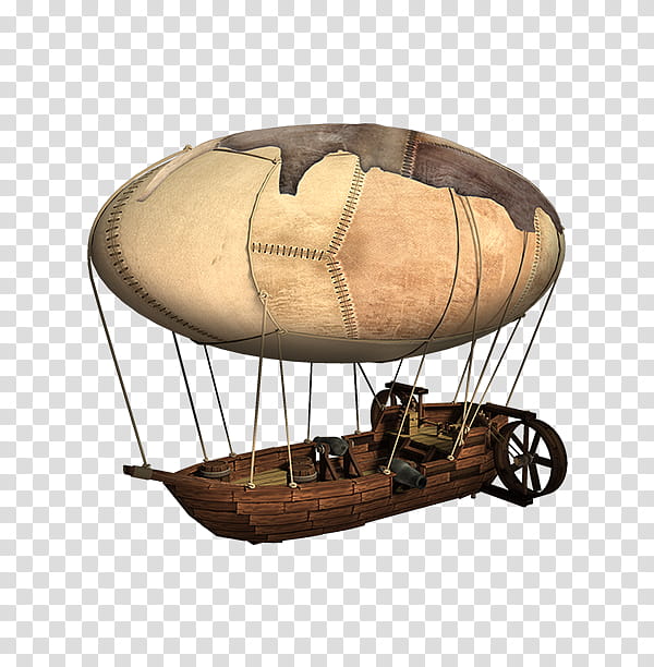 Hot Air Balloon, Aircraft, Airship, Blimp, Steampunk, Rigid Airship, Aviation, Zeppelin transparent background PNG clipart
