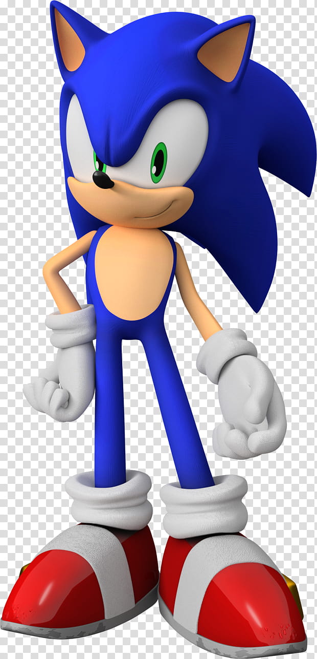 Unleashed Sonic (re render), blue Sonic illustration transparent background PNG clipart