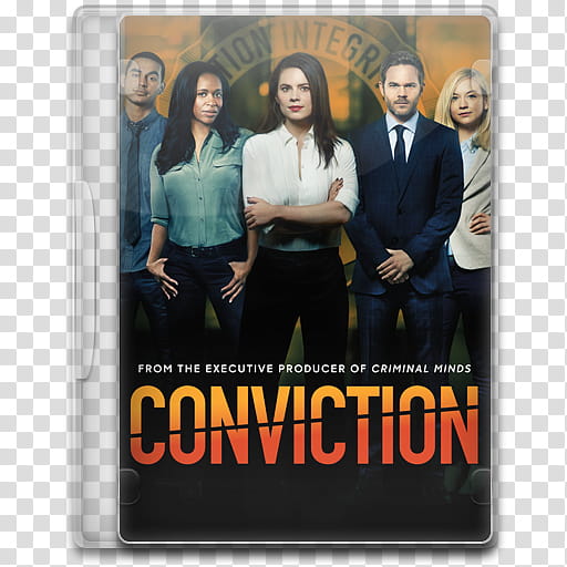 TV Show Icon , Conviction, Conviction movie case transparent background PNG clipart