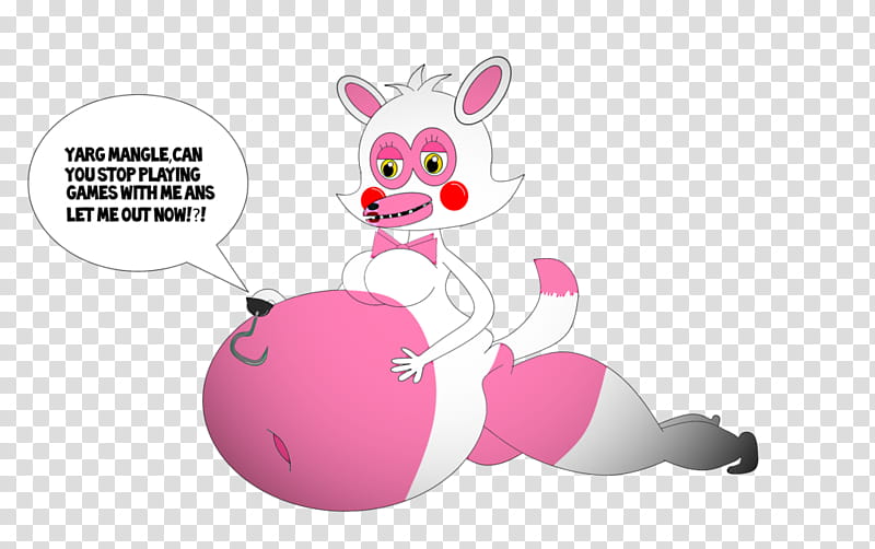 FunTime Mangle And Foxy Vore transparent background PNG clip