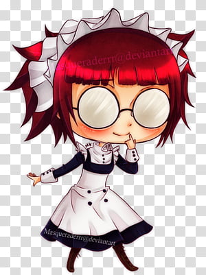 Anime Girl Eyeglass