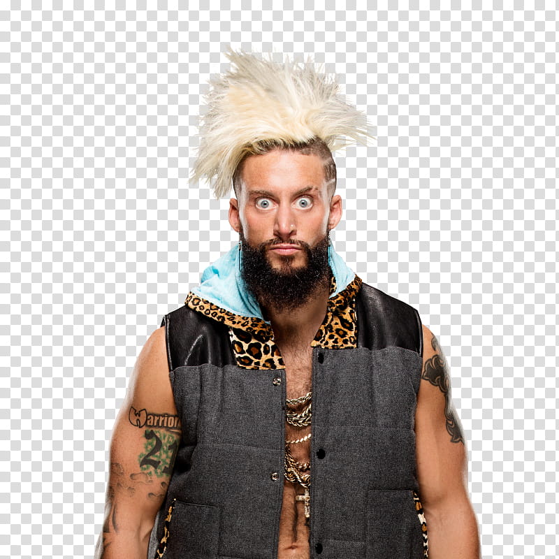 Enzo Amore  With Hair transparent background PNG clipart