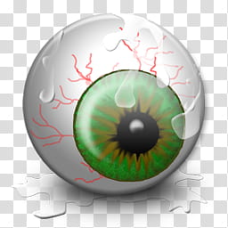 Super halloween parte , green and white eyeball illustration transparent background PNG clipart