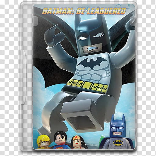 Movie Icon Mega , Batman Be-Leaguered, Batman Be-Leaguered DVD case illustration transparent background PNG clipart