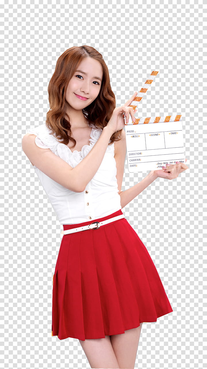 Render Yoona, Im Yoon-ah holding clipboard transparent background PNG clipart