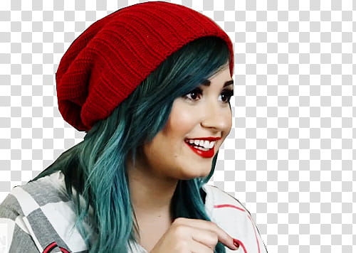 Demi Lovato y JPEG Bluevato  transparent background PNG clipart