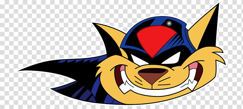 SWAT Kats T bone, yellow and blue transparent background PNG clipart