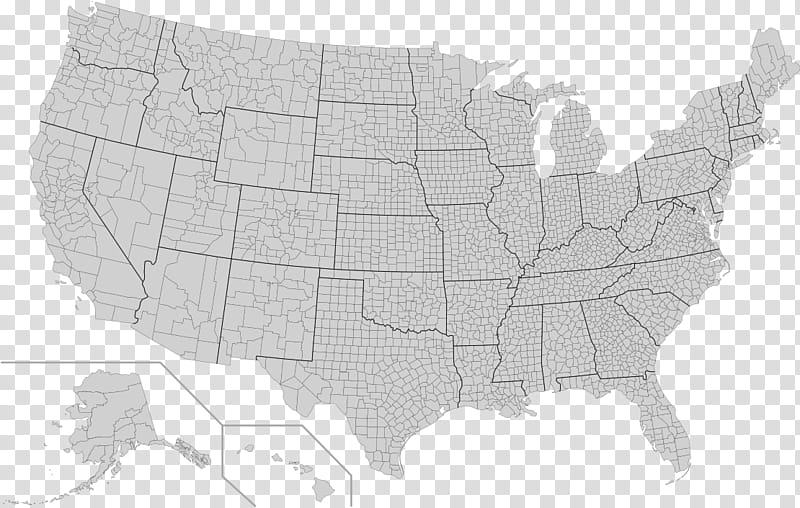 Map, Us County, Indiana, Us State, Georgia, South Carolina, Fips County Code, Cartogram transparent background PNG clipart